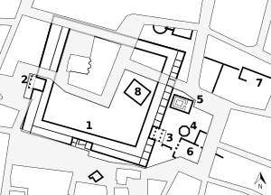 Plan Roman Agora at Athens