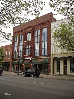 Pulford Opera House in downtown Savanna.