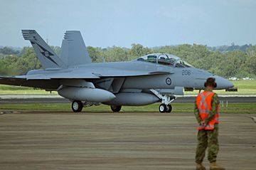 RAAF Super Hornet arrival1