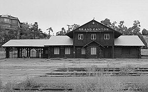 Railroad Depot, Grand Canyon National Park (Coconino County, Arizona)