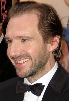 Ralph Fiennes retouched