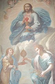 Retablo de Sagrado corazón de Jesús, Santiago Tequixquiac