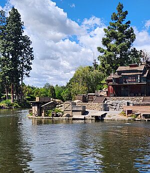 Rivers of America and Tom Sawyer Island, Disneyland, 2026