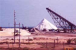 Salt mines in Manaure, La Guajira