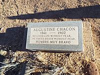 San Jose-San Jose Cemetery-Augustine Chacon grave-1861-1902-2