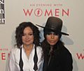 Sara Gilbert and Linda Perry 2014