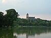 Schlossteich und -kirche in Chemnitz (Hiroshi)
