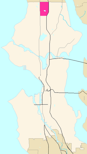 Seattle Map - Haller Lake