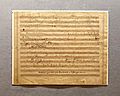 Sketches for the first movement of the Fifth Piano Concerto, op. 73, ('Emperor'), Beethoven, 1809, musical autograph - Morgan Library & Museum - New York City - DSC06701