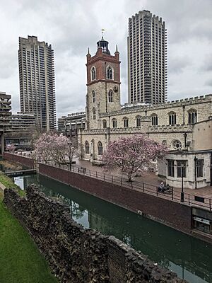 St Giles Cripplegate and London Wall