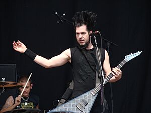Static-X live @ Gods of Metal, Stadio Brianteo Monza, 2009 (6)