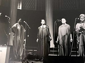 Sweet Honey In The Rock in Japan 1980 Black and White Photo - Credit Amy Horowitz