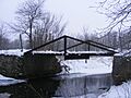 Ten Mile Creek Bridge Prior to Relocation