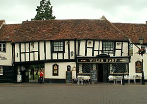 The 'Welsh Harp' inn, Market Square, Waltham Abbey - geograph.org.uk - 1062542