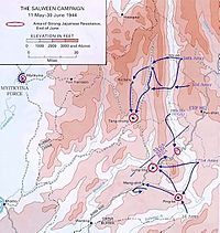 The Salween campaign - 11 May-30 June 1944