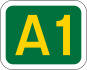 A1 road shield
