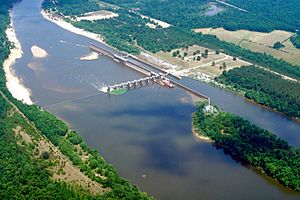 USACE Coffeeville Lock and Dam Tombigbee