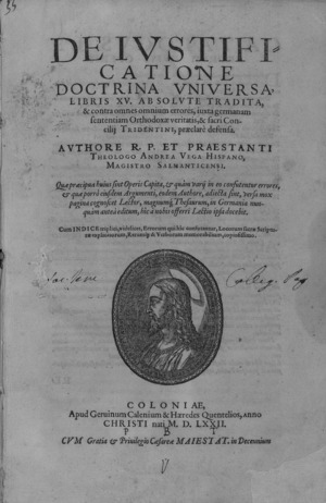 Vega - De iustificatione doctrina universa, 1572 - 4322876