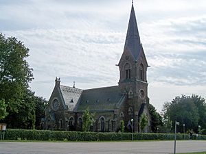 Vinberg Church in August 2007