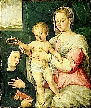 Virgin and Child with Saint, Barbara Longhi