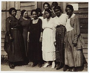 Virginia Norma and Industrial Institute faculty members who registered to vote in 1920