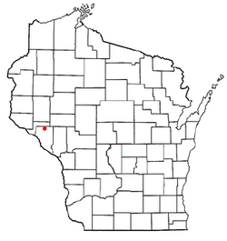 Location of Canton, Wisconsin