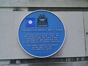 William Bragg blue plaque