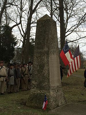 Zollicoffer Monument, Mill Springs Battlefield