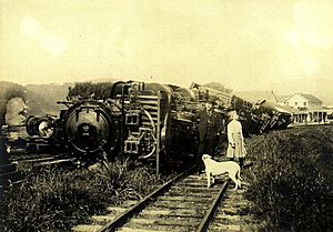 1906 earthquake train
