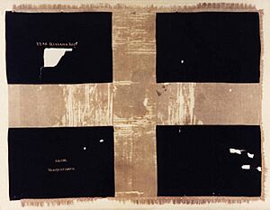 22nd Alabama Infantry flag (Polk's and Bragg's Corps pattern)