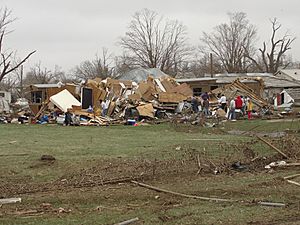 April 9, 2010 Mapleton, Iowa tornado damage