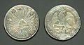 Aratame sanbu sadame silver coin 1859 Japan