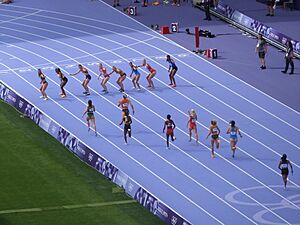 Athletics at the 2024 Summer Olympics – Women's 4 × 400 metres relay round 2 - 09