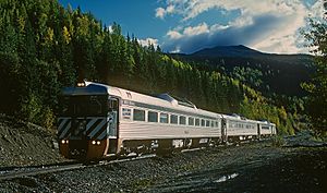 BCRAIL BC-22 near Pine Pass, Garbitt, BC on September 18, 1987, West Coast Railway Excursion Special (22650551190)