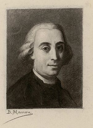 Bartolome maura-Retrato de Antonio Eximeno y Pujades