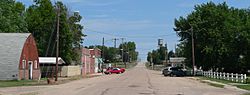 Downtown Belvidere: C Street, looking north