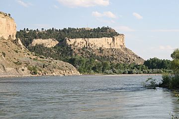 Billings, Montana the Yellowstone River.JPG