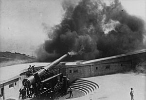 Bundesarchiv Bild 102-12860, San Diego, Küstenverteidigungsgeschütz