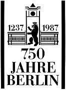 Bundesarchiv Bild 183-1986-0926-040, Berlin, 750-Jahr-Feier, Logo