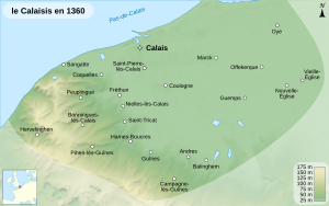 Calaisis 1360 map-fr