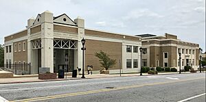 Caldwell County Courthouse in Lenoir