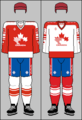 Canada national ice hockey team jerseys 1992 (WOG)