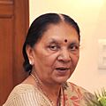 Chief Minister of Gujarat Anandiben Patel