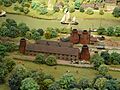 Coalport china, diorama, Museum of the Gorge, Ironbridge