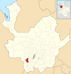 Location of the municipality and town of Concordia, Antioquia in the Antioquia Department of Colombia