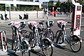 Cycle hire scheme at Slough railway station