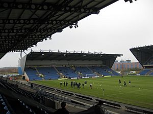 East stand, Kassam Stadium, Oxford United - geograph.org.uk - 1705831