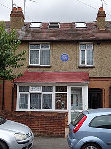 FREDDIE MERCURY - 22 Gladstone Avenue Feltham London TW14 9LL