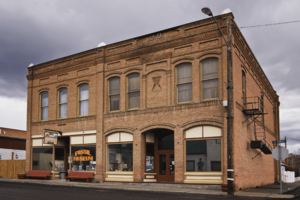 Fossil, OR — IOOF Hall, Fossil Museum (PNG)