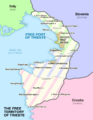 Free Territory of Trieste Map